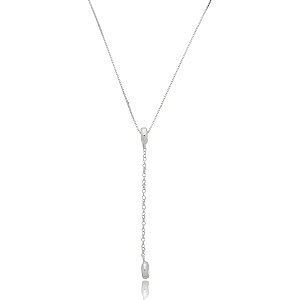 Colar berloque separador corrente prata 925