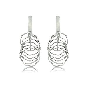 Brinco argolinhas aço inox p