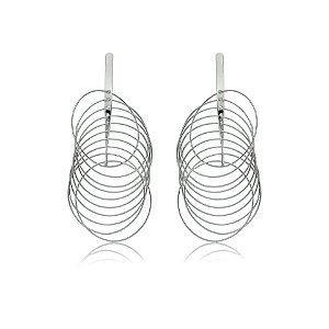 Brinco argolinhas aço inox g