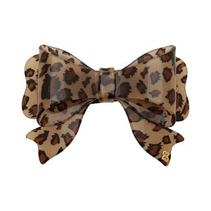 Presilha Bianca laço g cinderela animal print 00 231