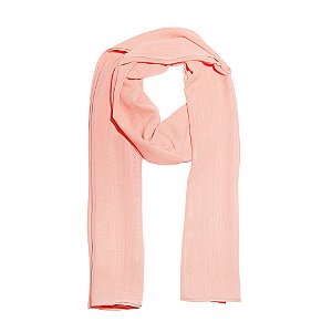 Lenço echarpe rosa bebê LEN-032