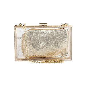 Clutch acrílico transparente Y110