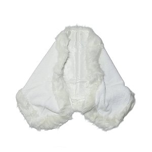Pelerine pelo sintético off white XP-02