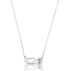 Colar profissão contabilidade prata 925