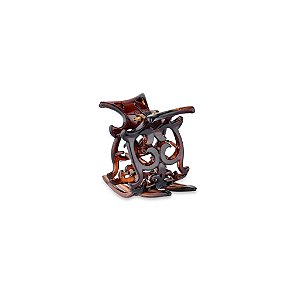 Piranha de cabelo francesa Finestra tartaruga N436