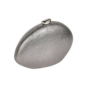 Clutch assimétrica cinza S-389