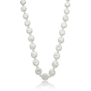 Colar curto pérola barroca ouro semijoia