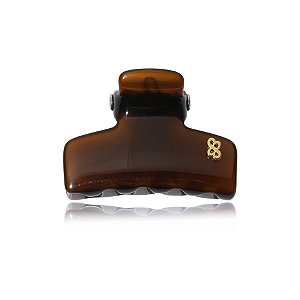 Piranha de cabelo Bianca acrílico marrom 05 223