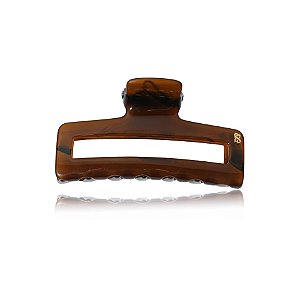 Piranha de cabelo Bianca acrílico marrom 05 290