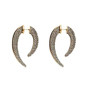 Brinco Hector Albertazzi safari classics ouro vintage