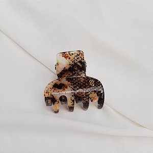 Piranha de cabelo Bianca animal print cobra 05 067