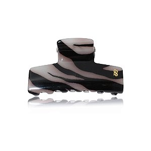 Piranha de cabelo Bianca acrílico animal print zebra 05 011