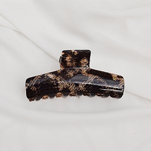 Piranha de cabelo Bianca animal print cobra 05 092