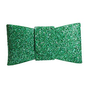 Clutch laço cascalho verde S-441