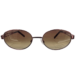 Óculos de sol AC Brazil Oval Metal Rosé