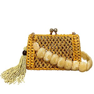 Clutch Serpui Marie Candy Tracy Light Honey