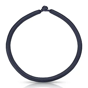 Colar de fio encerado azul