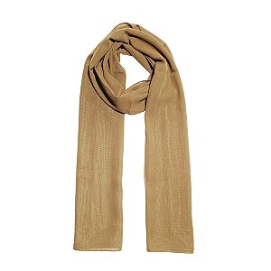 Lenço echarpe bege claro LEN-032