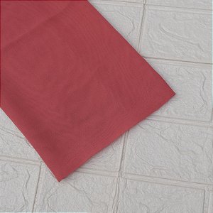Lenço quadrado liso terracota LEN-035