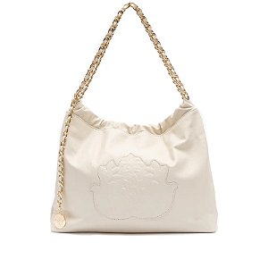 Bolsa Isla Dayse Hobo Couro Bodan Marsmallow