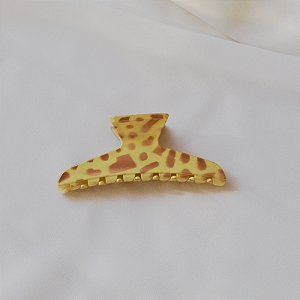 Piranha de cabelo francesa Finestra animal print dourado F22941CO