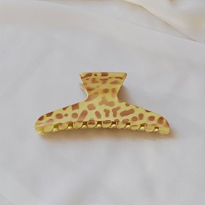 Piranha de cabelo francesa Finestra animal print dourado F22940CO