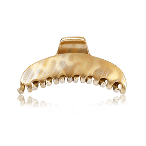 Piranha de cabelo francesa Finestra dourado mesclado g N428ND