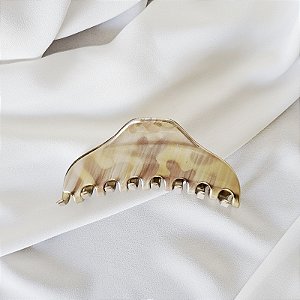 Piranha de cabelo francesa Finestra dourado mesclado m N758ND
