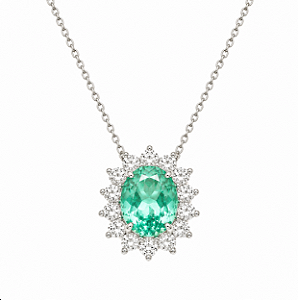 Colar Oval Fusion Turmalina Glam