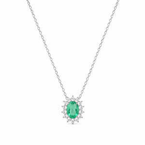 Colar Oval Fusion Turmalina