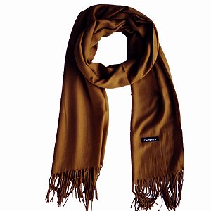 Pashimina Cashemere marrom Pas 014