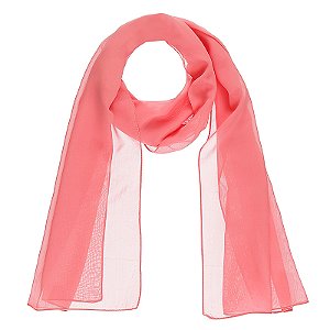 Lenço echarpe rosa LEN-032
