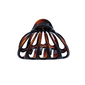 Piranha de cabelo vazada francesa Finestra tartaruga N461