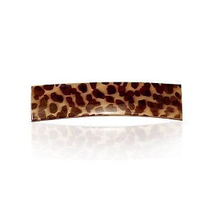 Presilha retangular francesa Finestra animal print F2821AP