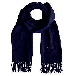 Pashimina Cashemere azul carbono Pas 014