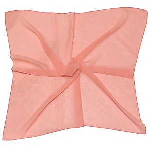 Lenço Quadrado liso coral LEN-035