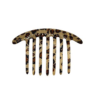 Pente acrílico Bianca animal print 90 001
