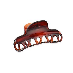 Piranha de cabelo francesa Finestra marrom N391