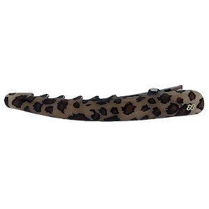 Presilha bico de pato g acrílico Bianca animal print 50 020