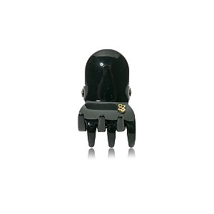 Piranha de cabelo Bianca acrílico preto 05 172