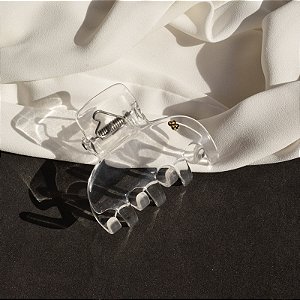Piranha de cabelo Bianca acrilíco transparente 05 068