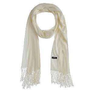 Pashimina Cashemere off white Pas 014