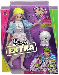Boneca Barbie Made to Move Aula de Yoga Morena Mattel Ftg80 em