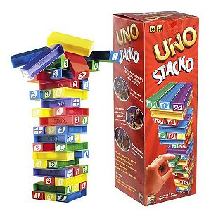 Jogo Uno Stacko - Mattel - Lista Kids Todo Cartoes
