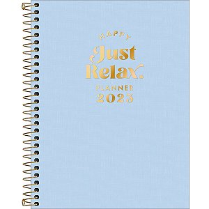 PLANNER ESPIRAL MÉDIO HAPPY 2023 TILIBRA