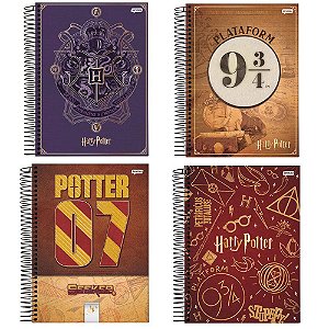 CADERNO HARRY POTTER 80 FOLHAS - JANDAIA