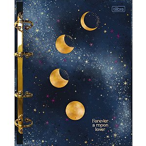 CADERNO ARGOLADO CARTONADO COLEGIAL MAGIC 160 FLS - TILIBRA