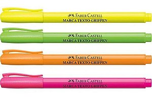 MARCA TEXTO GRIFPEN COLORS NEON AVULSO - FABER-CASTELL