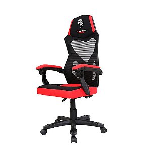 Cadeira Gamer ELG Gear CH18RD - Preto/Vermelho