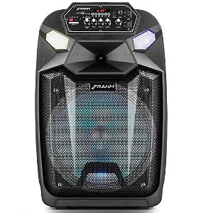Alto-falante Frahm CM 650 BT portátil com bluetooth preto 90V/240V